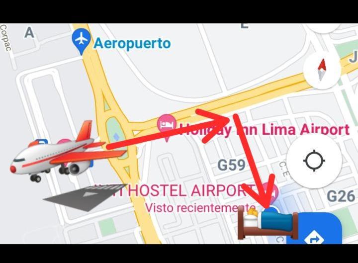 Inti Hostel Airport Lima Luaran gambar